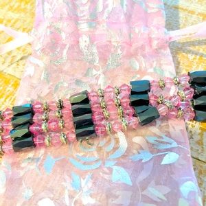 Necklace | Bracelet Magnet Magnetic Jewelry Pink